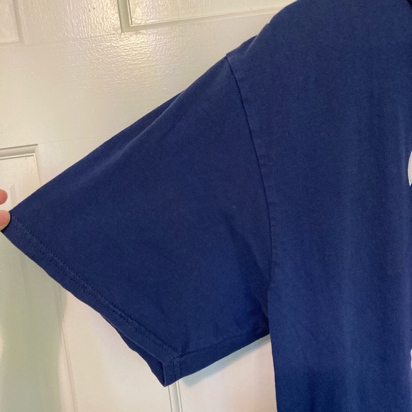 Fanatics Navy Blue Tee with White Logo - Picture 2 of 4